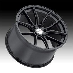 Cray Spider Machined Matte Black Custom Corvette Wheels 2